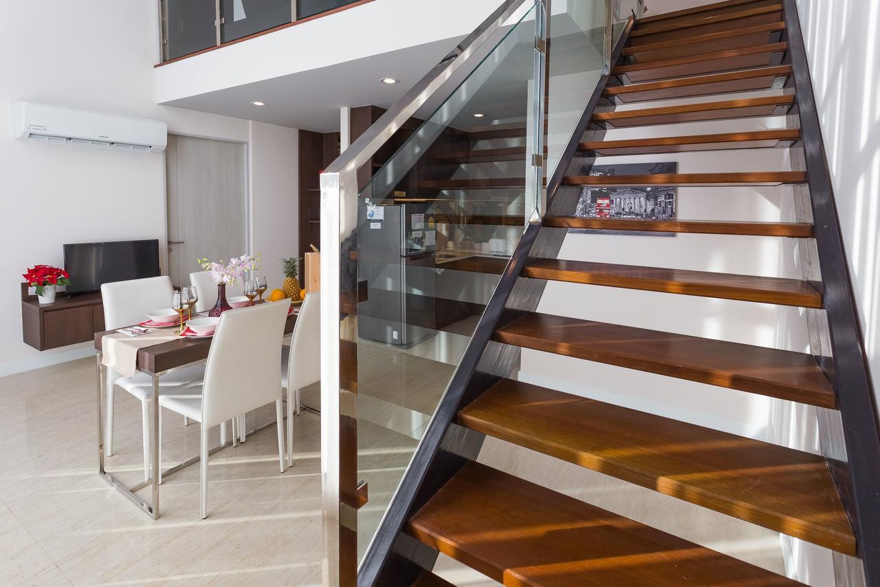 Ferienwohnung The Aristo By Holy Cow, 2-Br Loft, 90 M2, Pool View Strand Surin Exterior foto